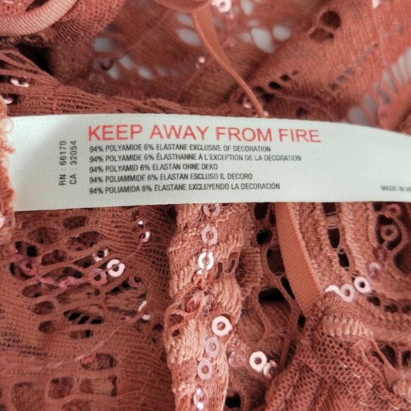 FREE PEOPLE best idea cami top Sz S NEW - Picture 8 of 8